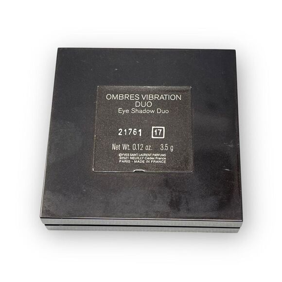 Yves Saint Laurent Ombres Vibration Duo Eye Shadow Duo 17 Purple Gray .12 oz New - Picture 3 of 5
